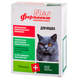 Фармавит Neo витамины для кошек, 60 таблеток