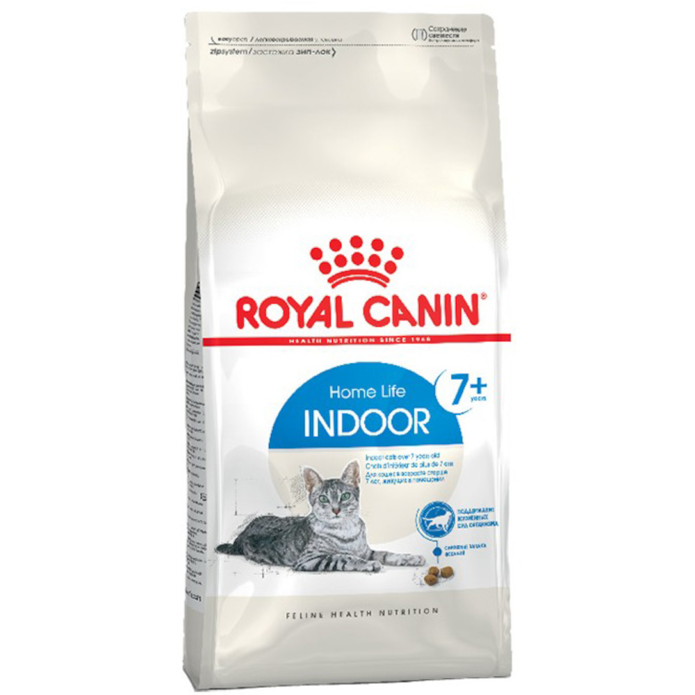 Royal Canin сухой корм для взрослых кошек старше 7 лет, живущих в помещении, Indoor 7+, 400 г<