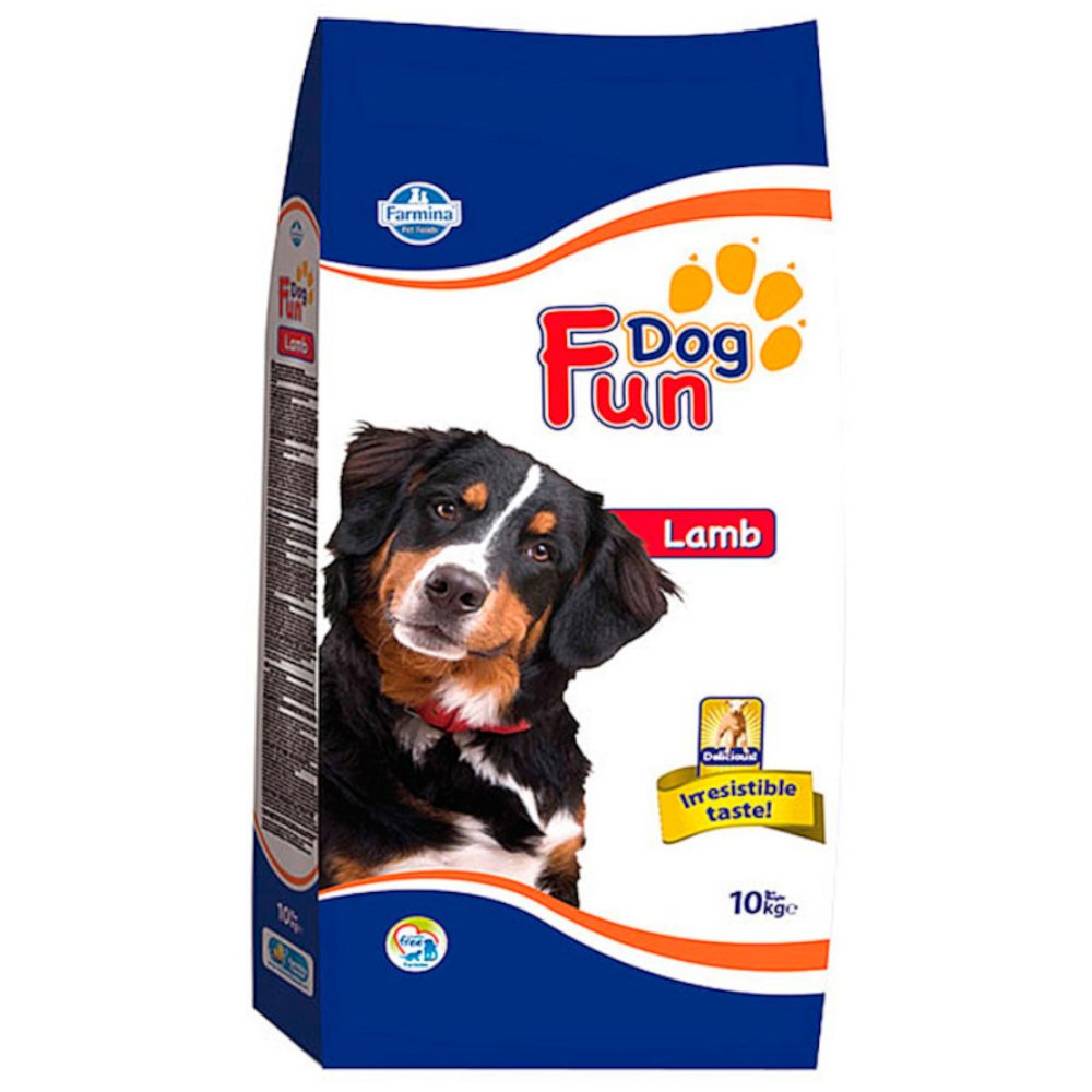 Farmina Fun Dog сухой корм для собак всех пород, ягненок, 10 кг<
