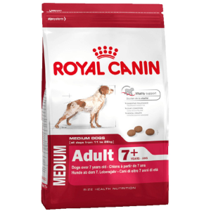 Royal Canin сухой корм для взрослых собак средних пород старше 7 лет, Medium Adult 7+, 4 кг