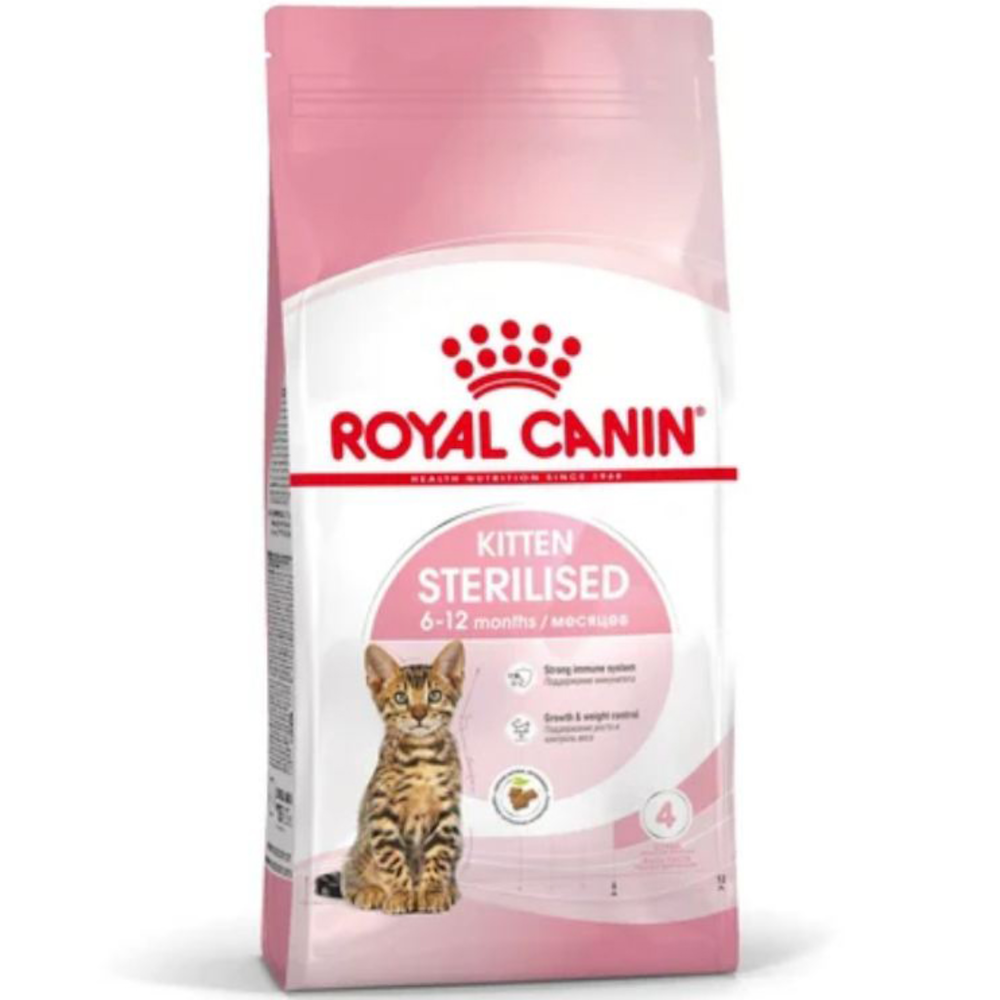 Royal Canin сухой корм для стерилизованных котят, Kitten Sterilised, 400 г<