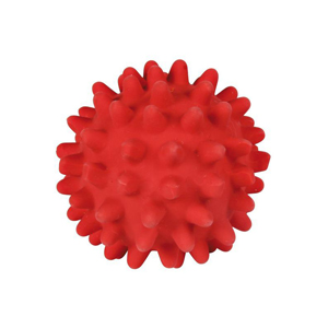 Trixie игрушка для собак "Мяч игольчатый", латекс, 6 см