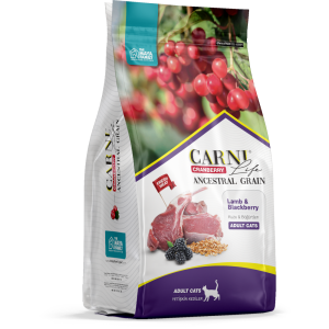 Carni Life сухой корм для кошек, ягненок с ежевикой и клюквой, 1,5 кг