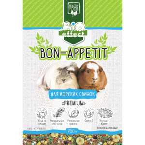 Bio Effect Bon Appetit Premium корм для морских свинок, 750 г