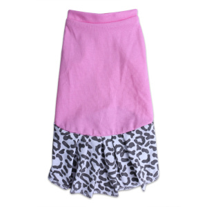 Lion Платье с воланом LM51007-12, розовое, XXS 24 см