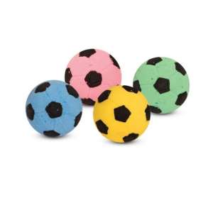 Triol Игрушка для кошек Мяч футбольный, полиуретан, 3,5 см