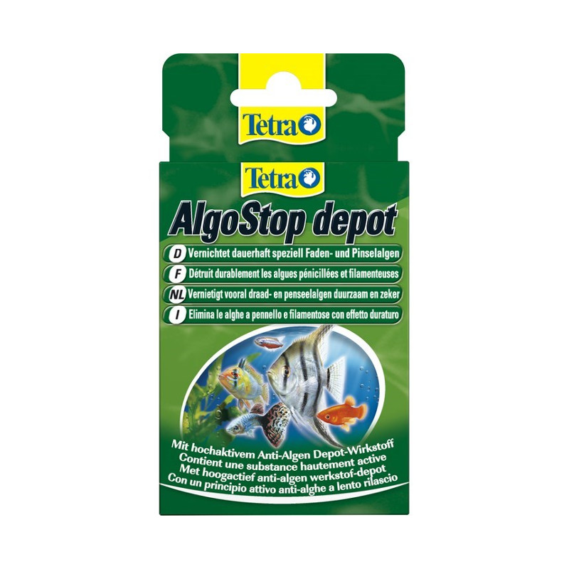 Tetra Algostop Depot средство для борьбы с нитчатыми водорослями 1 таб<
