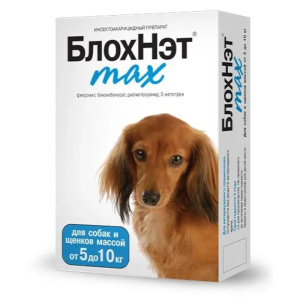 БлохНэт max капли инсектоакарицидные для собак 5-10 кг