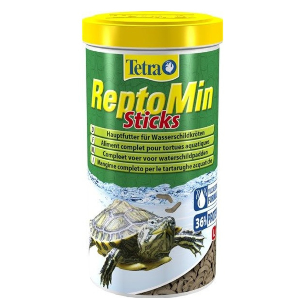 Tetra Repto Min Sticks корм для водных черепах, в форме палочек, 1000 мл<