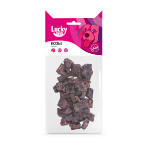 Lucky Bits лакомство для собак Козье легкое, 40 г