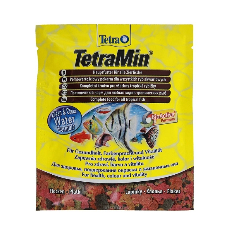 Tetra Min Flakes корм для рыб, 12 г<