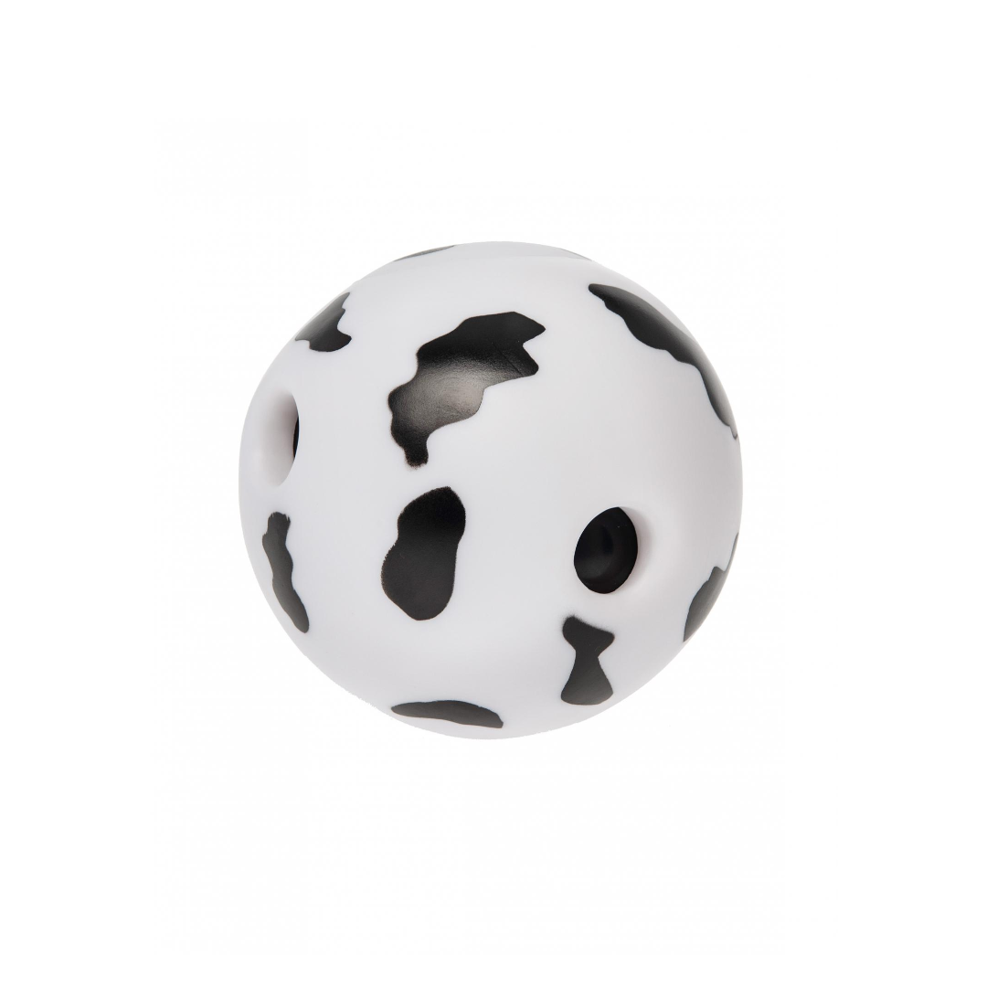 MPets Игрушка для собак "Интерактивный мяч с отверстиями для лакомств PONGO", 14 см<