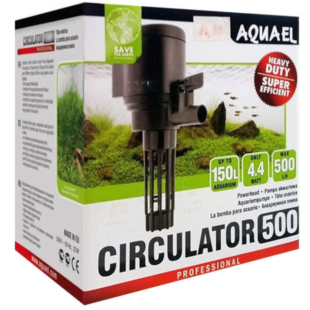 Aquael Помпа аквариумная Circulator 500, до 150 л<