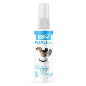 BioPetActive парфюм для собак Crazy с ароматом ванили и мягких древесных нот, 50 мл