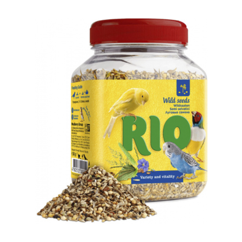 RIO Лакомство для птиц Семена луговых трав, 240 г<
