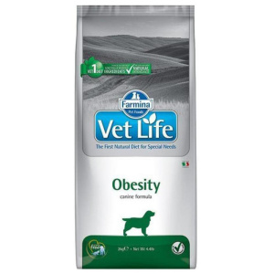 Farmina VL диета для взрослых собак всех пород для снижения избыточного веса , Obesity, 2 кг