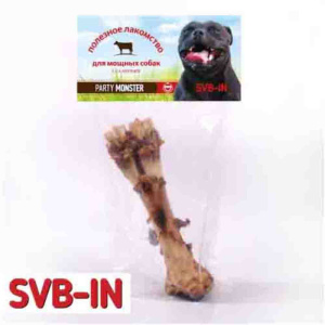 SVB-IN лакомство для собак крупных пород, кость говяжья, Party Monster