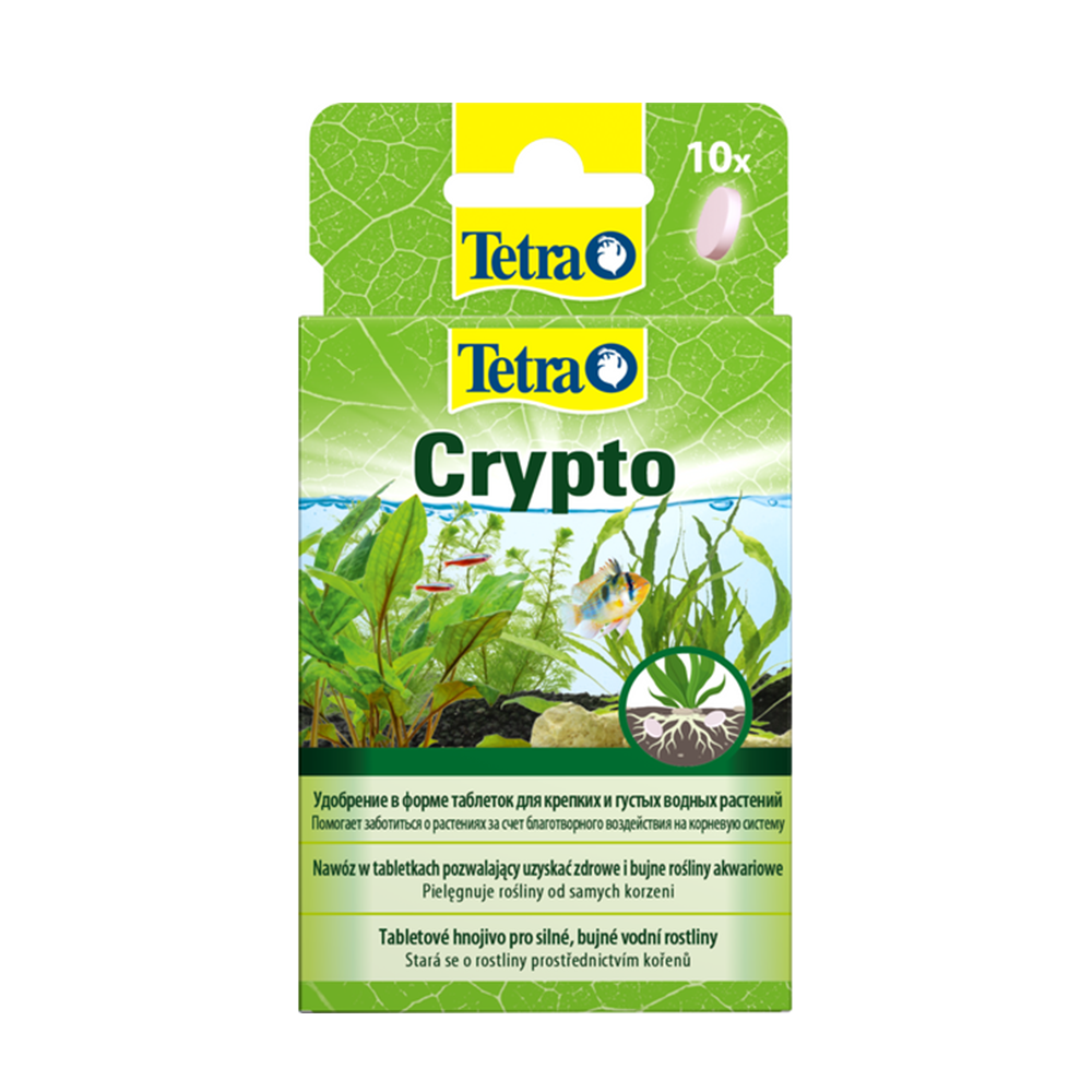 Tetra Plant Crypto Dunger удобрение для аквариумных растений, 10 табл<