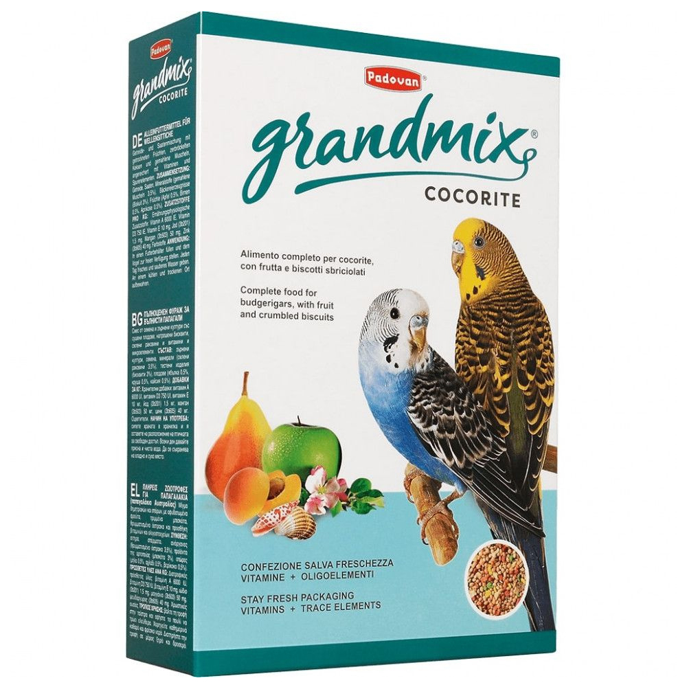 Padovan Grandmix Сocorite корм для волнистых попугаев, 1 кг<
