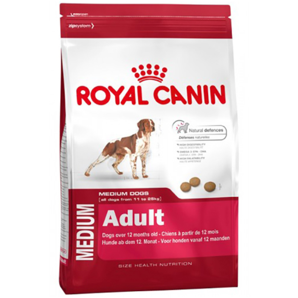 Royal Canin сухой корм для взрослых собак средних пород, Medium Adult, 3 кг<
