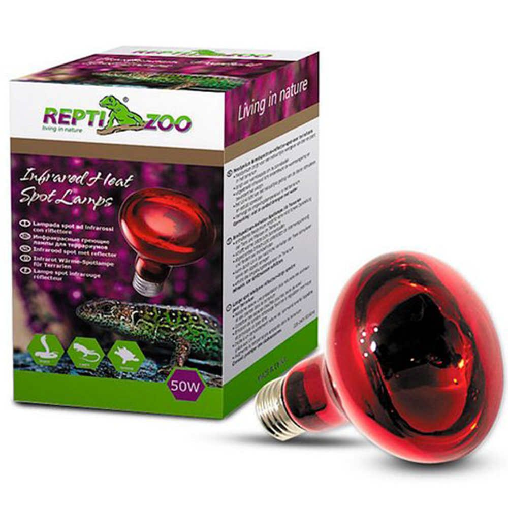 Repti Zoo Лампа Repti lnfrared, инфракрасная, 60w<