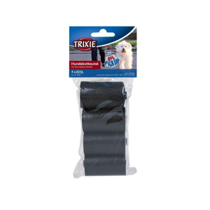 Trixie пакеты гигиенические для уборки, черные, 3 л, 4х20 шт