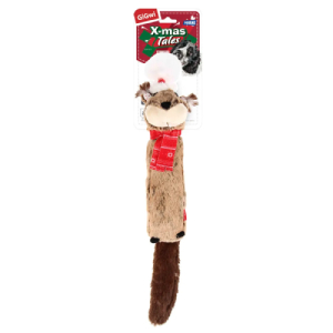 GiGwi Игрушка для собак "Белка" с большой пищалкой, 32 см