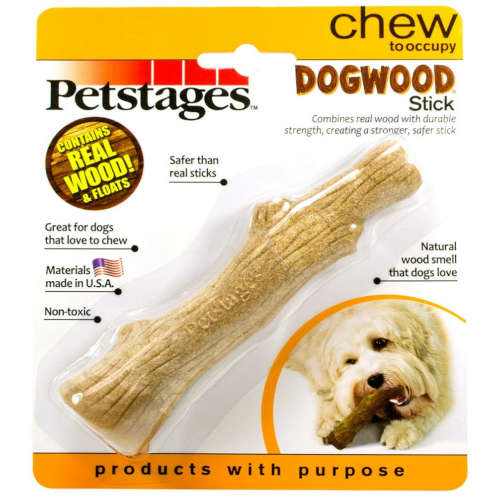 Petstages игрушка для собак Dogwood палочка, деревянная, 16 см<