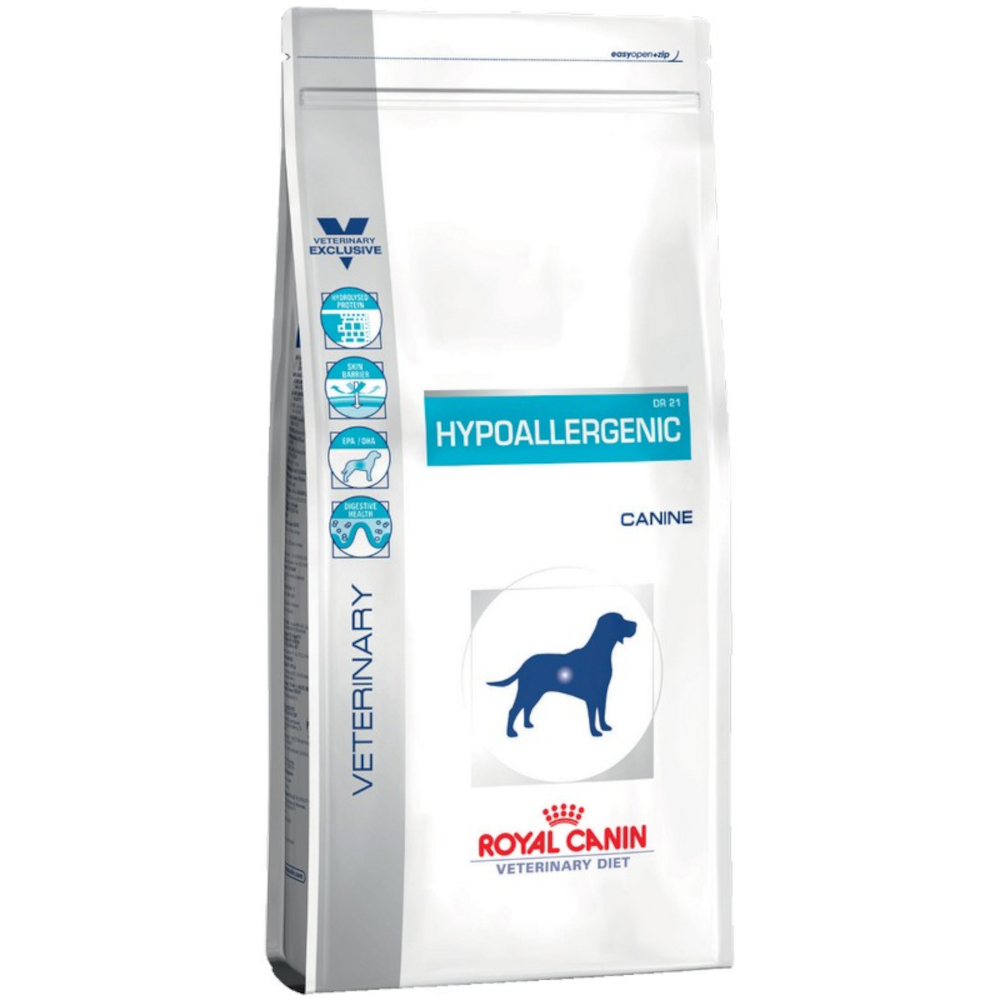 Royal Canin диетический сухой корм для взрослых собак, Hypoallergenic, 2 кг<
