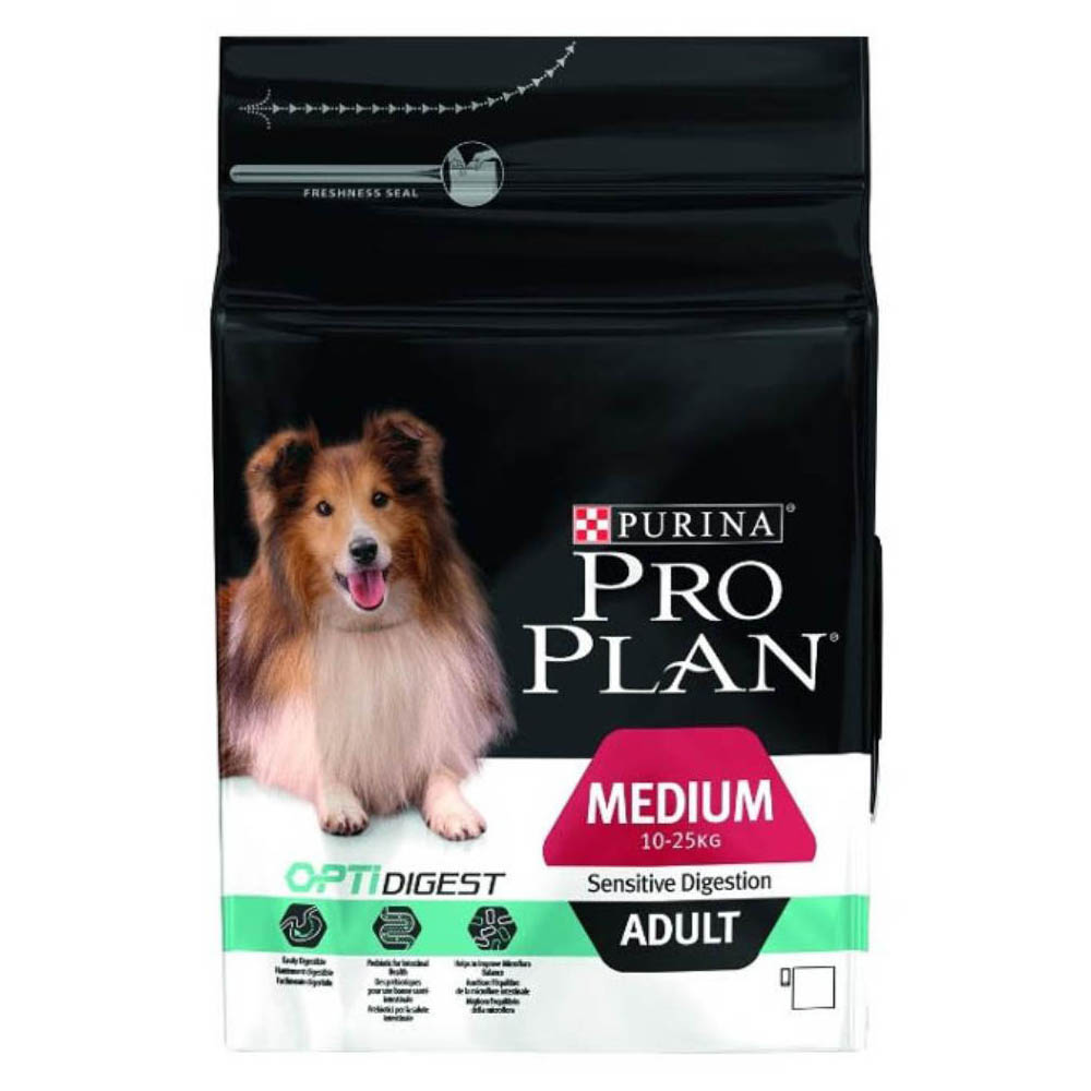 Pro Plan сухой корм для собак средних пород, ягненок, 2,5 кг<