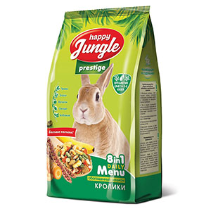 Happy Jungle Prestige Корм для кроликов, 500 г