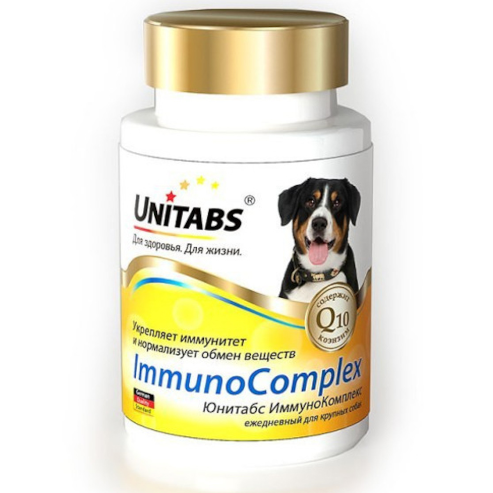 Unitabs ImmunoComplex мультивитамины для крупных собак, 100 таблеток<