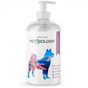 PetBiology Жидкое мыло с ароматом сакуры для мытья лап, 300 мл