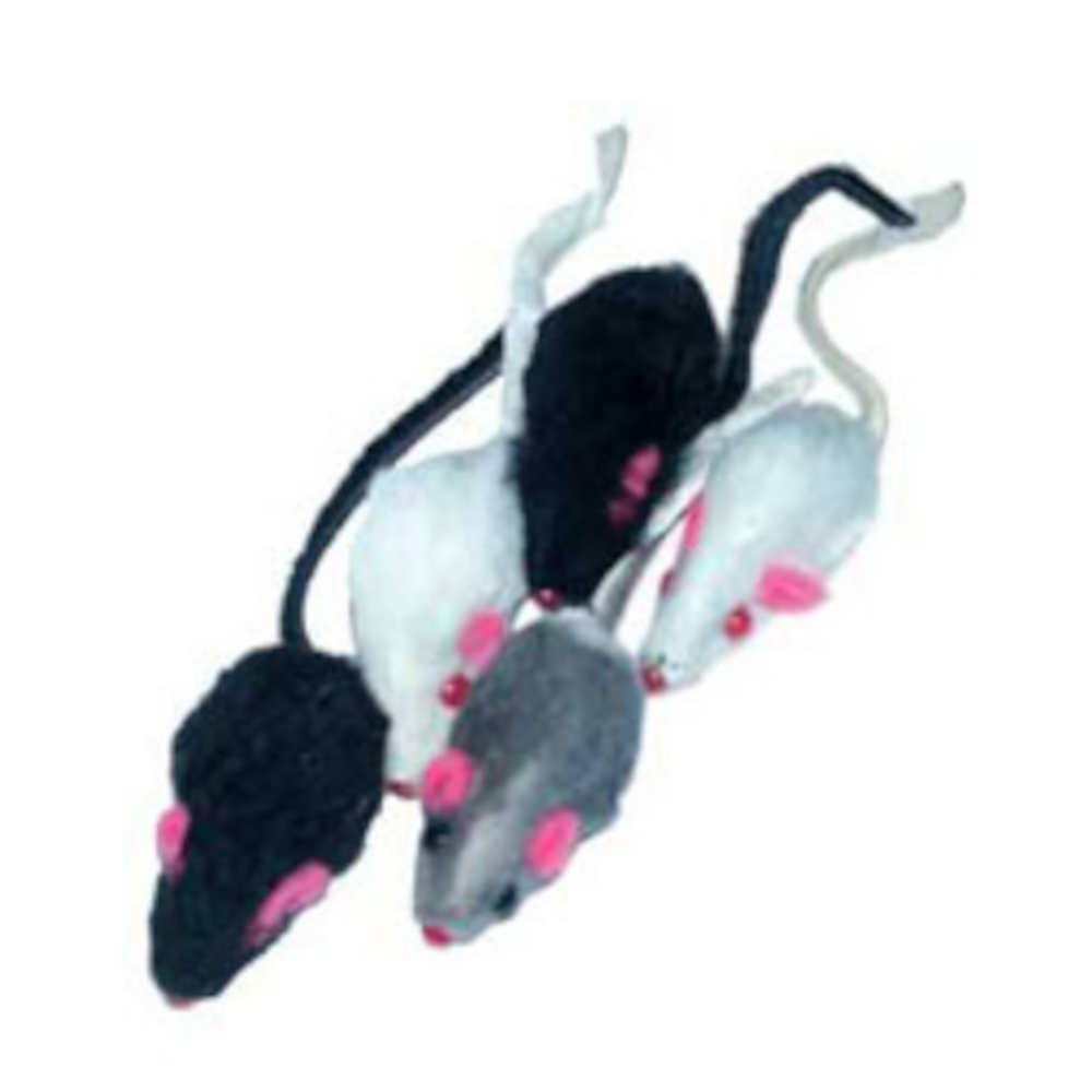 Котенок HWT01-1 игрушка для кошек "Мышь", 5 см<