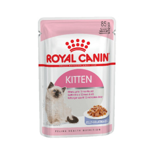 Royal Canin консервы для котят, Киттен Инстинктив в желе, пауч, 85 г