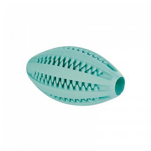 Trixie игрушка для собак "Мяч бейсбольный DentaFun", резиновый, 11,5 см