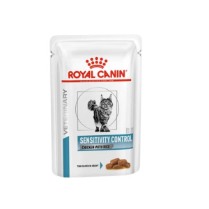 Royal Canin диетический гипоаллергенный сухой корм для взрослых кошек, Sensitivity Control, 85 г