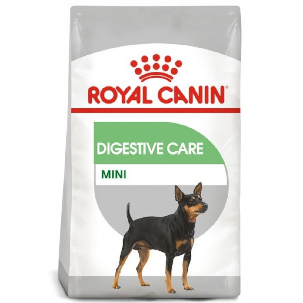 Royal Canin для взрослых и стареющих собак мелких пород с чувствительным пищеварением, Mini Digestive care, 1 кг<