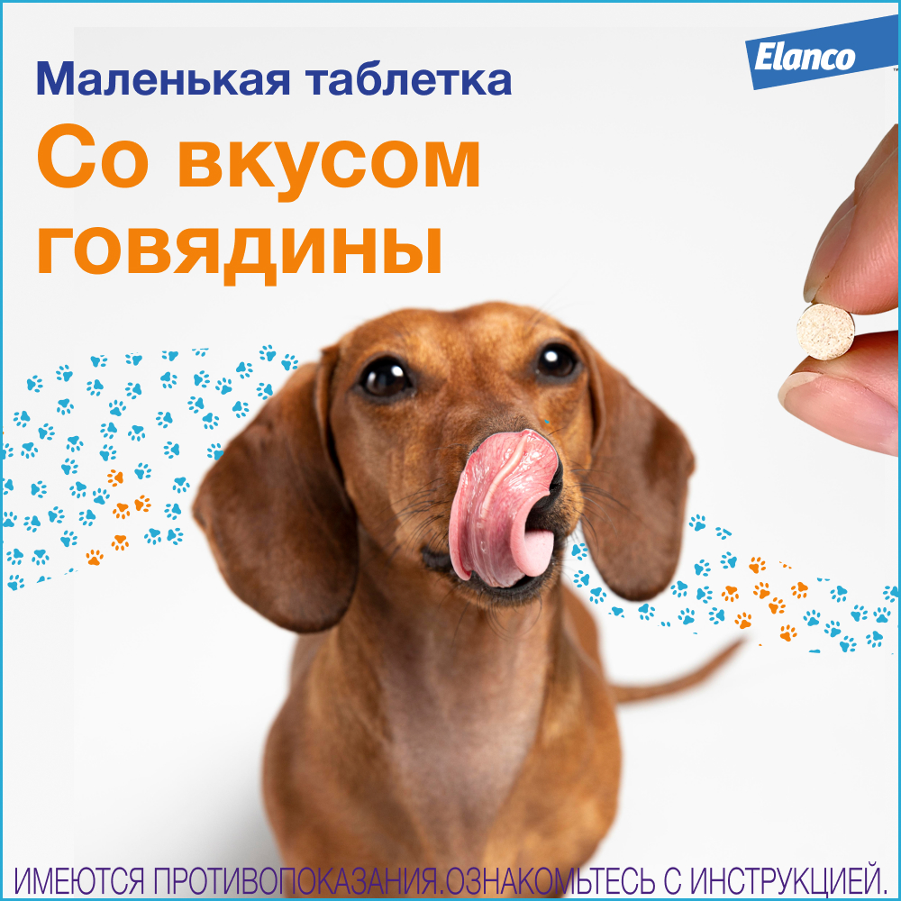 Онсиор противовоспалительный препарат для собак, 1 блистер, 40 мг