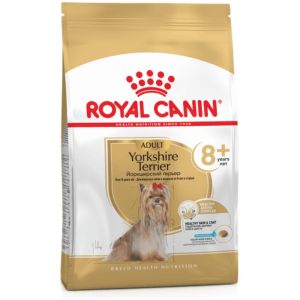 Royal Canin сухой корм для взрослых собак породы йоркширский терьер, Yorkshire Terrier 8+, 500 г